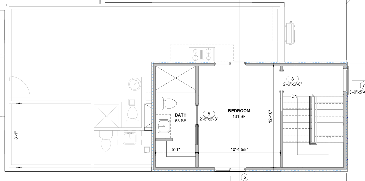 The Loft — plan drawing