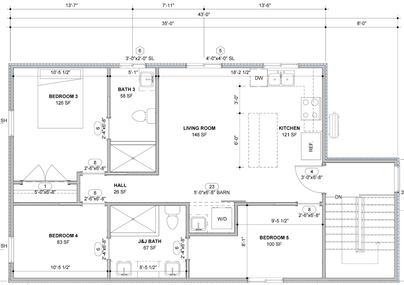 The Super Garage — plan drawing
